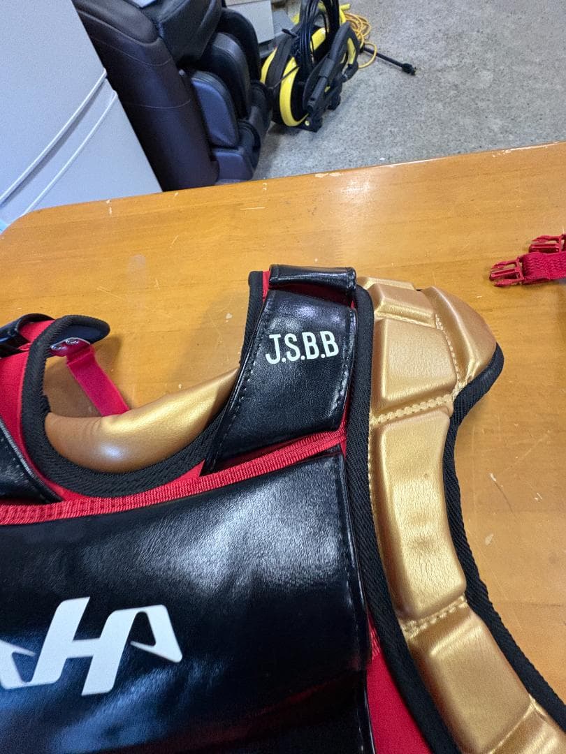 ハタケヤマ 軟式 キャッチャー防具 3点セット JSBB マスク レガース