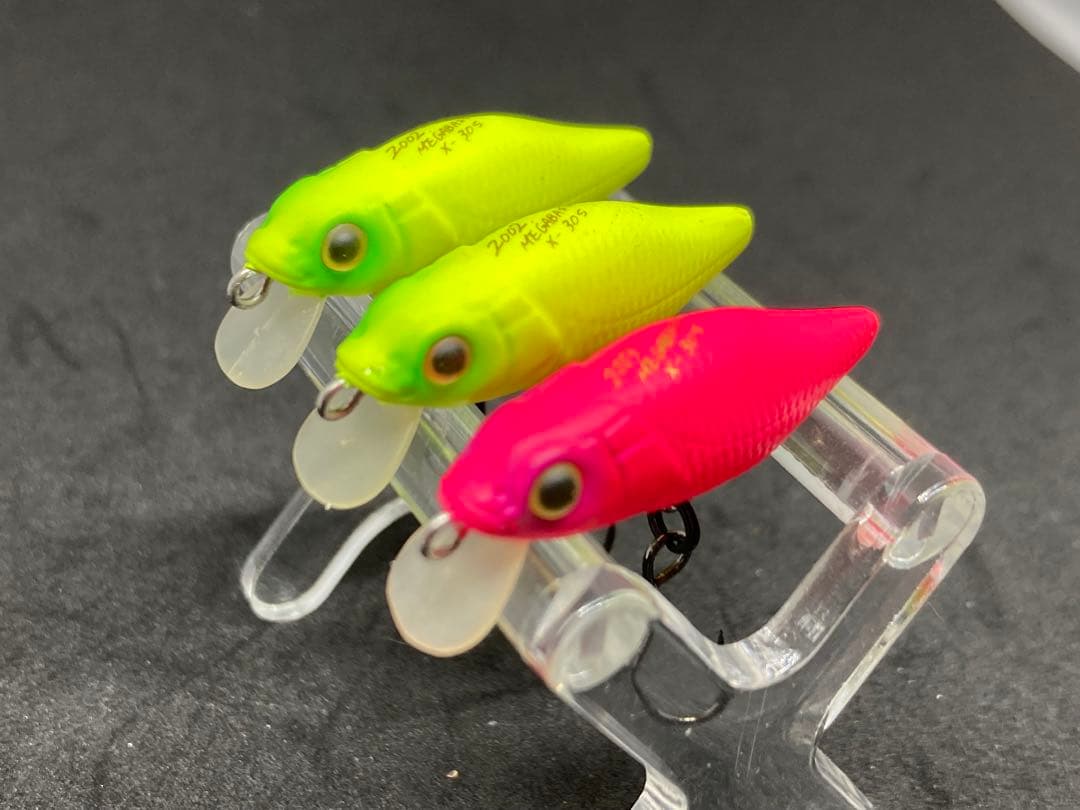 【廃盤品】 メガバス X-30S 5個セット 極小ミノー シンキング 未使用