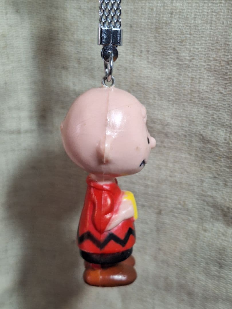 デッド 60's チャーリーブラウン ピーナッツ キーホルダー ハンドペイント