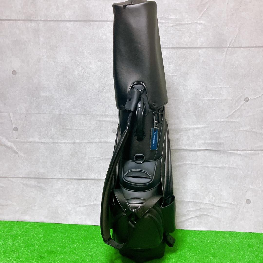 【極美品】VESSEL PRIME Staff キャディバッグ ブラック 10型
