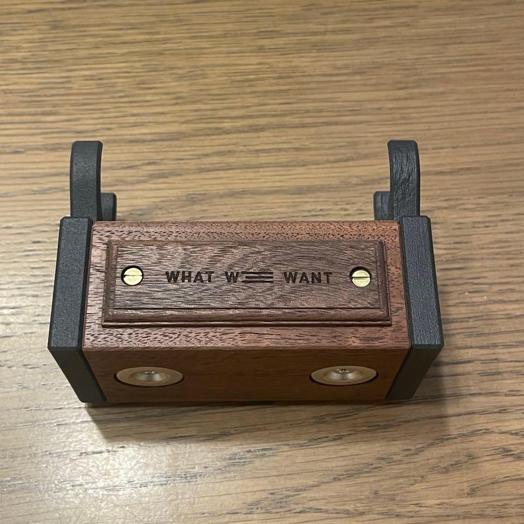 【what we want】38KUWAGATA ウォールナット 新品未使用品