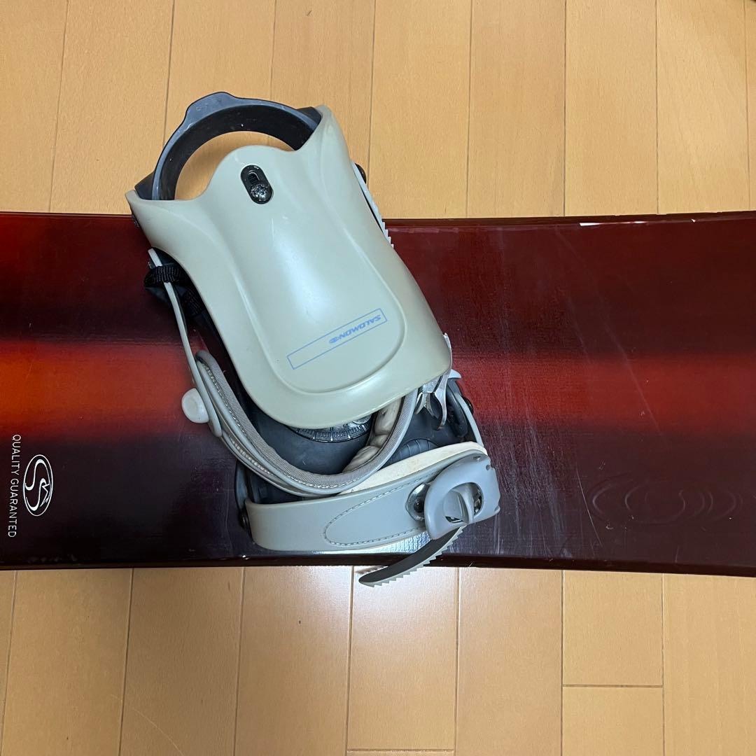 SALOMON 156cm スノーボードセット