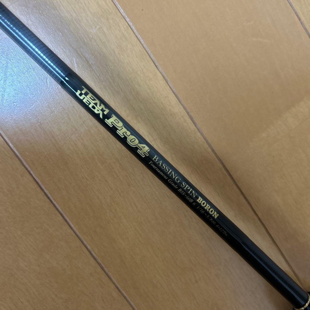 チームウエダ Pro4 BASSING SPINBORON BSS-60Bロッド