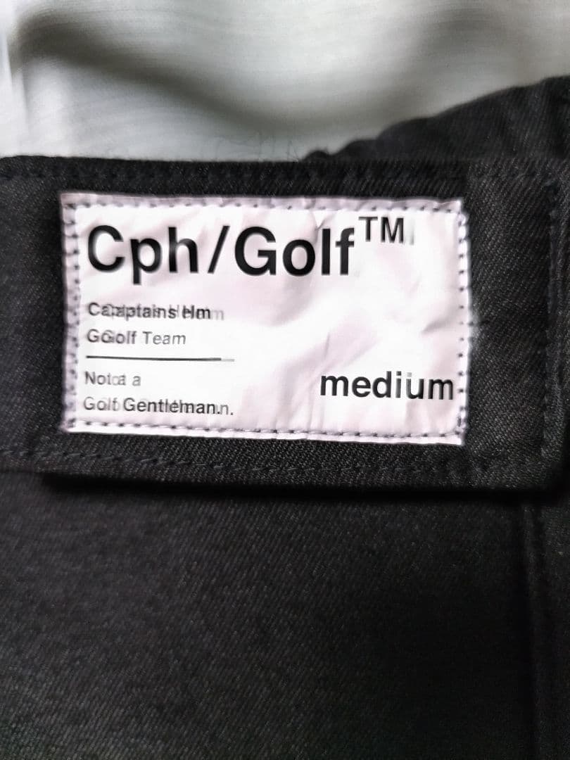 Cph/Golf キャプテンズヘルム ゴルフ アジャスタブルパンツ　黒