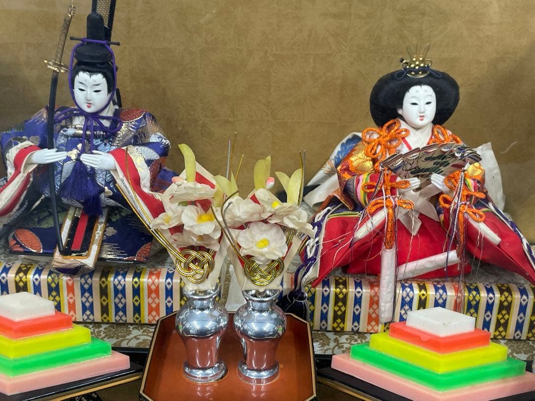 おひなさま　親王飾り　雛人形　極上品　菊水作