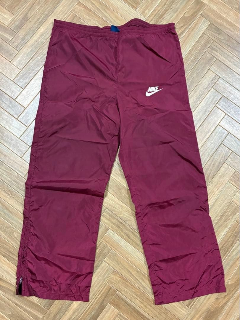 Nike バーガンディ ジャージパンツ Mサイズ