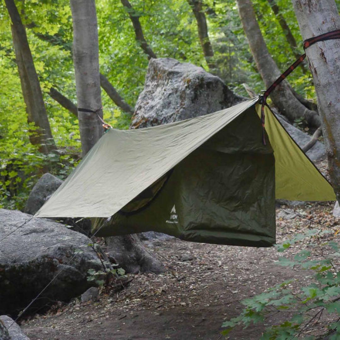 極美品　HAVEN TENT フォレスト フラットハンモック レギュラー