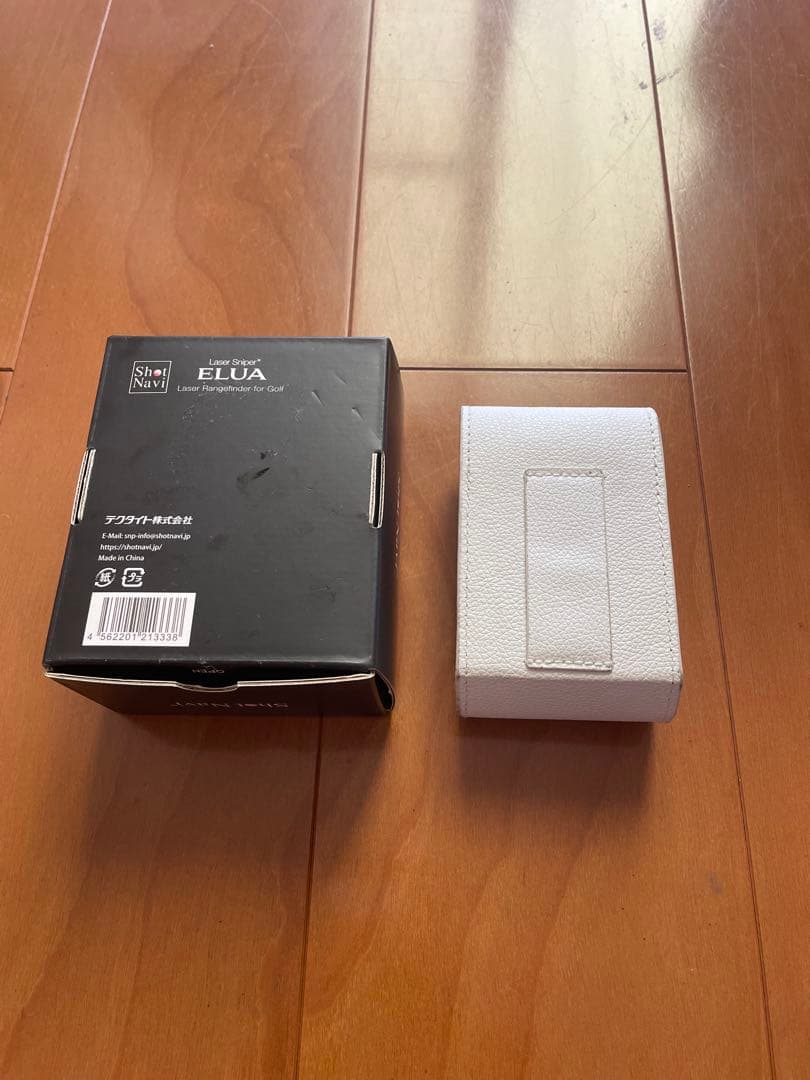 Shot Navi ELUAゴルフ用距離計 本体と付属品