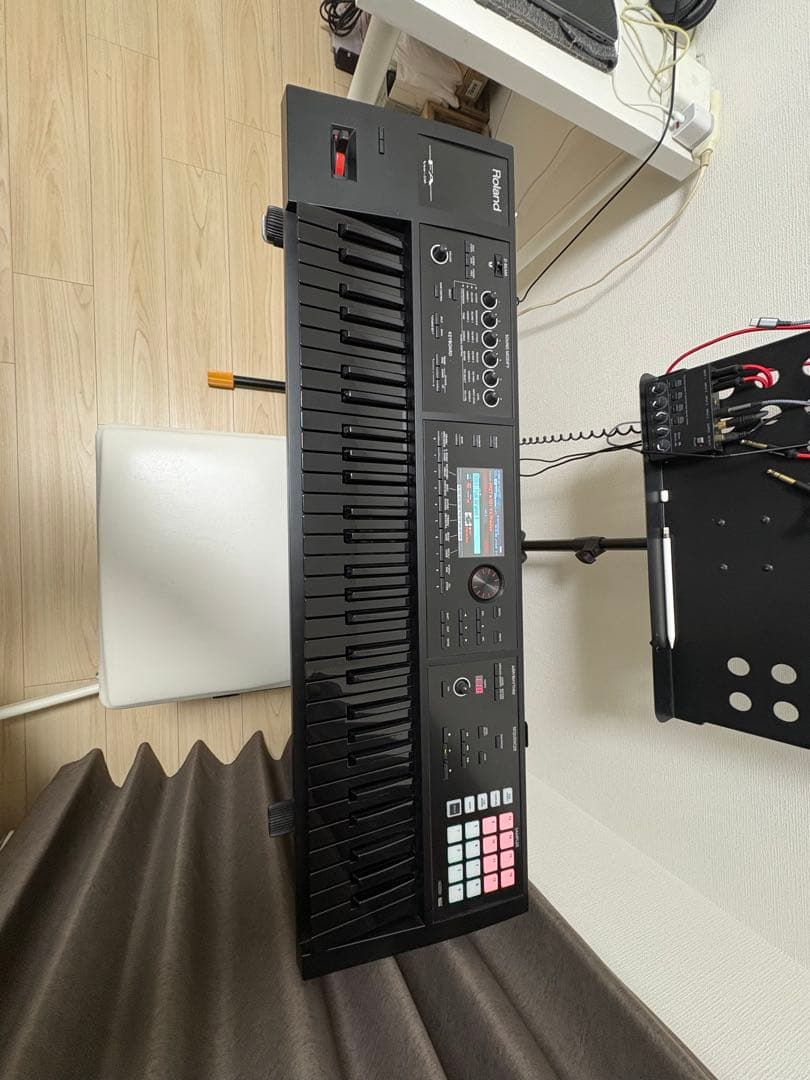 【希少限定黒】Roland FA-06Bフルセット・ペダル2種・保証書付｜極美品