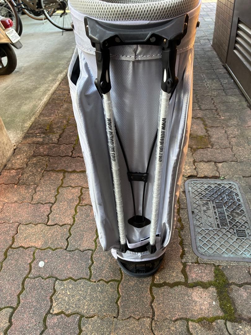 elite grips ホワイト スタンドキャディーバッグ