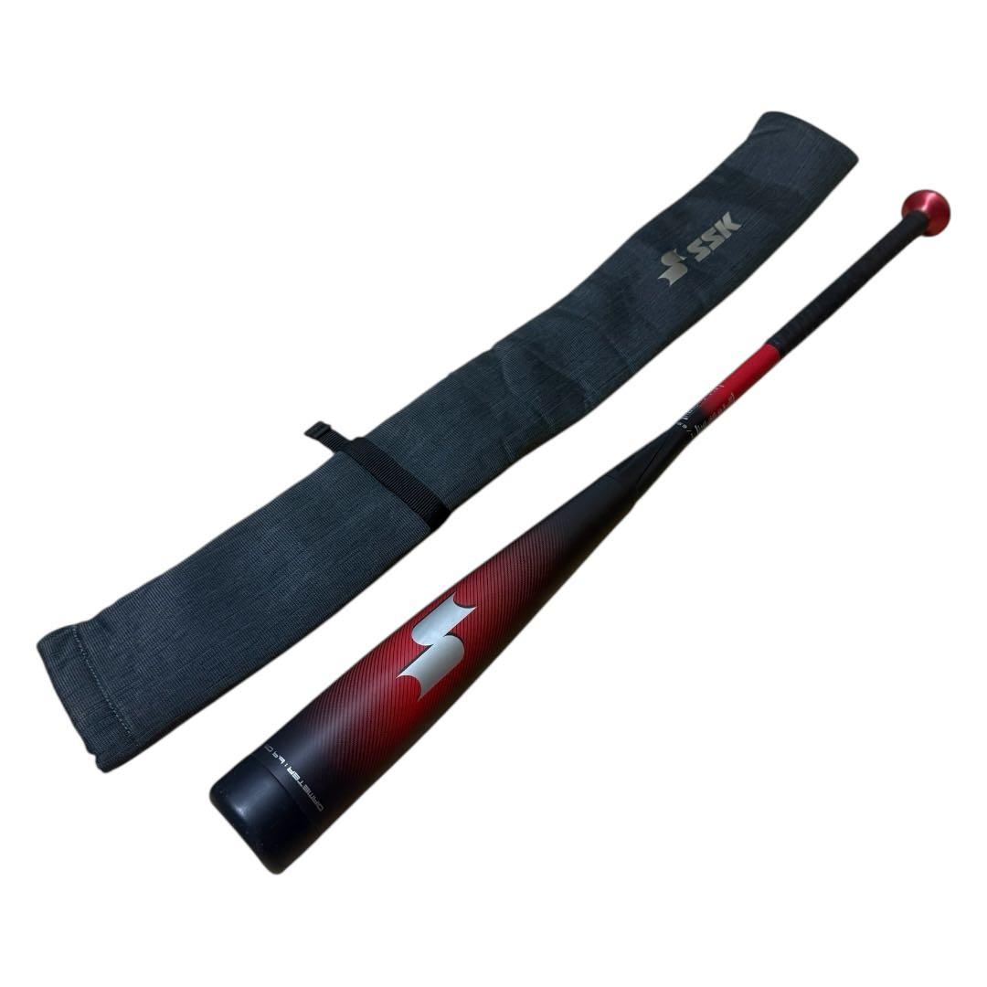 【状態良好】SSK MM23 軟式バット 84cm 740g ケース付き