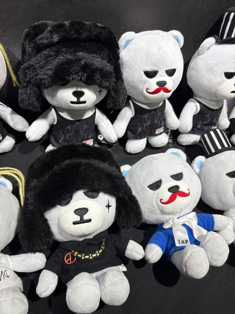 KRUNK×BIGBANG 10体セットぬいぐるみ