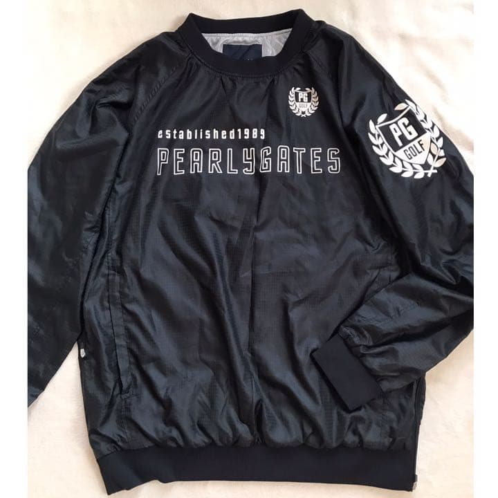 PEARLY GATES パーリーゲイツ　防風ブルゾン　黒　メンズ5