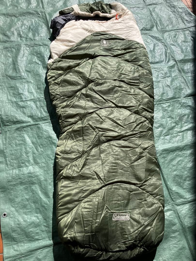【超美品】Coleman タスマンキャンピングマミーL-8 ①