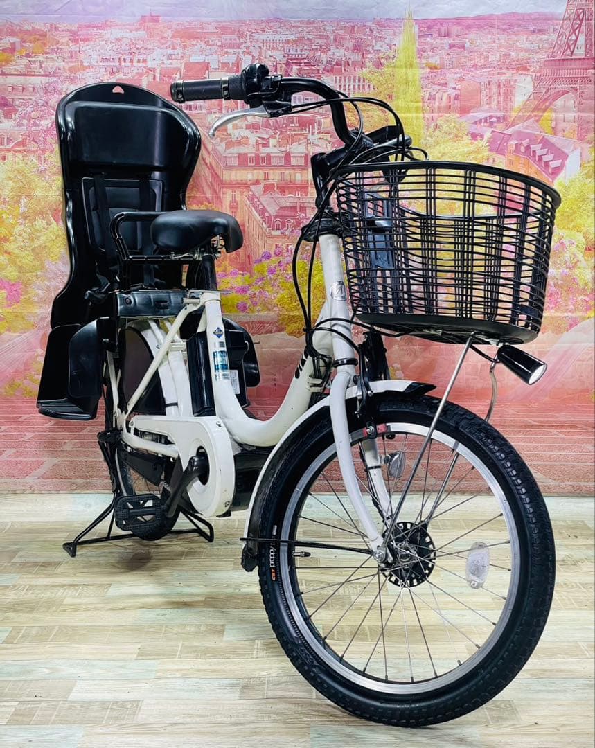 ZK3461 電動自転車 ブリヂストン ビッケ 子供乗せ 20インチ 送料無料