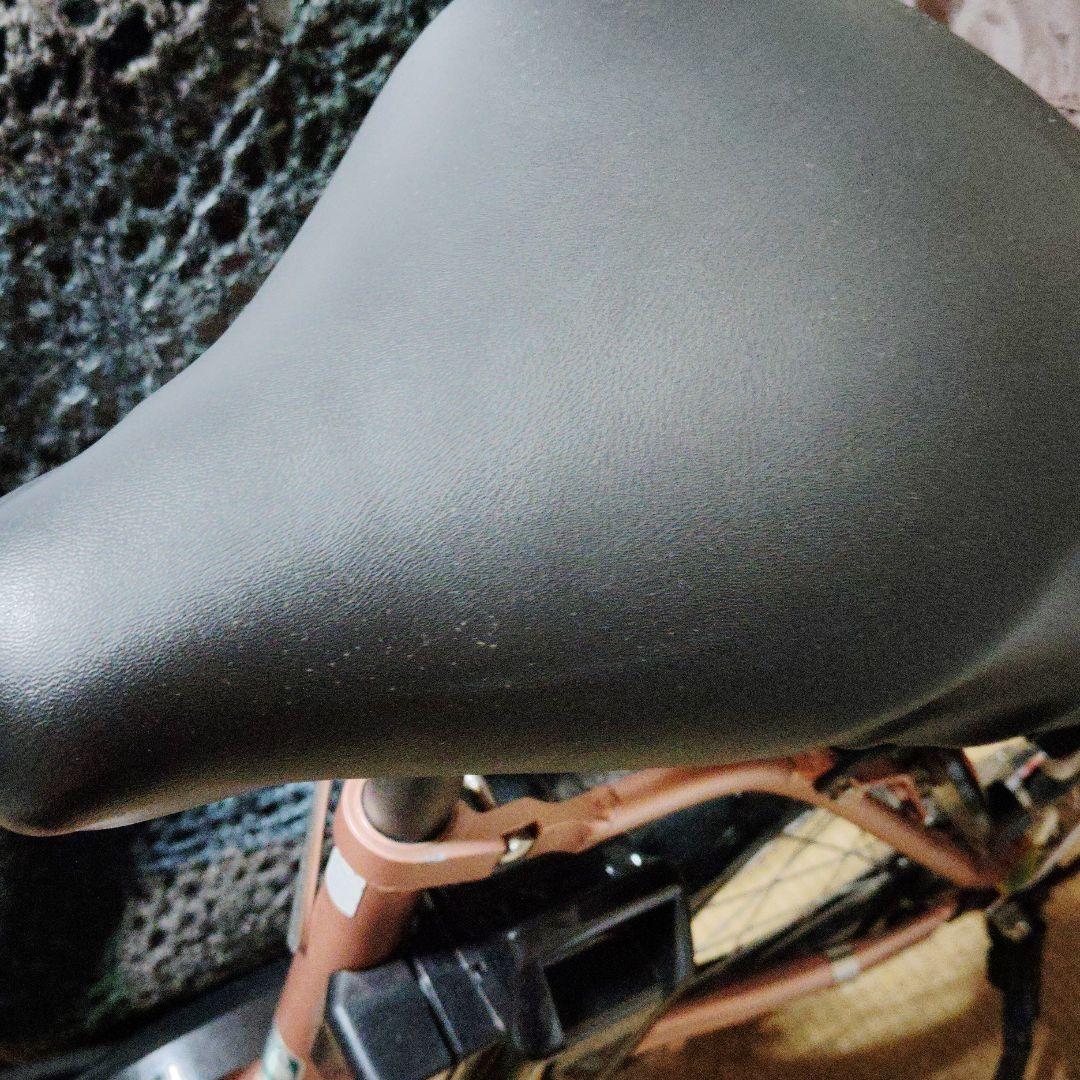う*み様 電動アシスト自転車 カゴカバー付き 茶