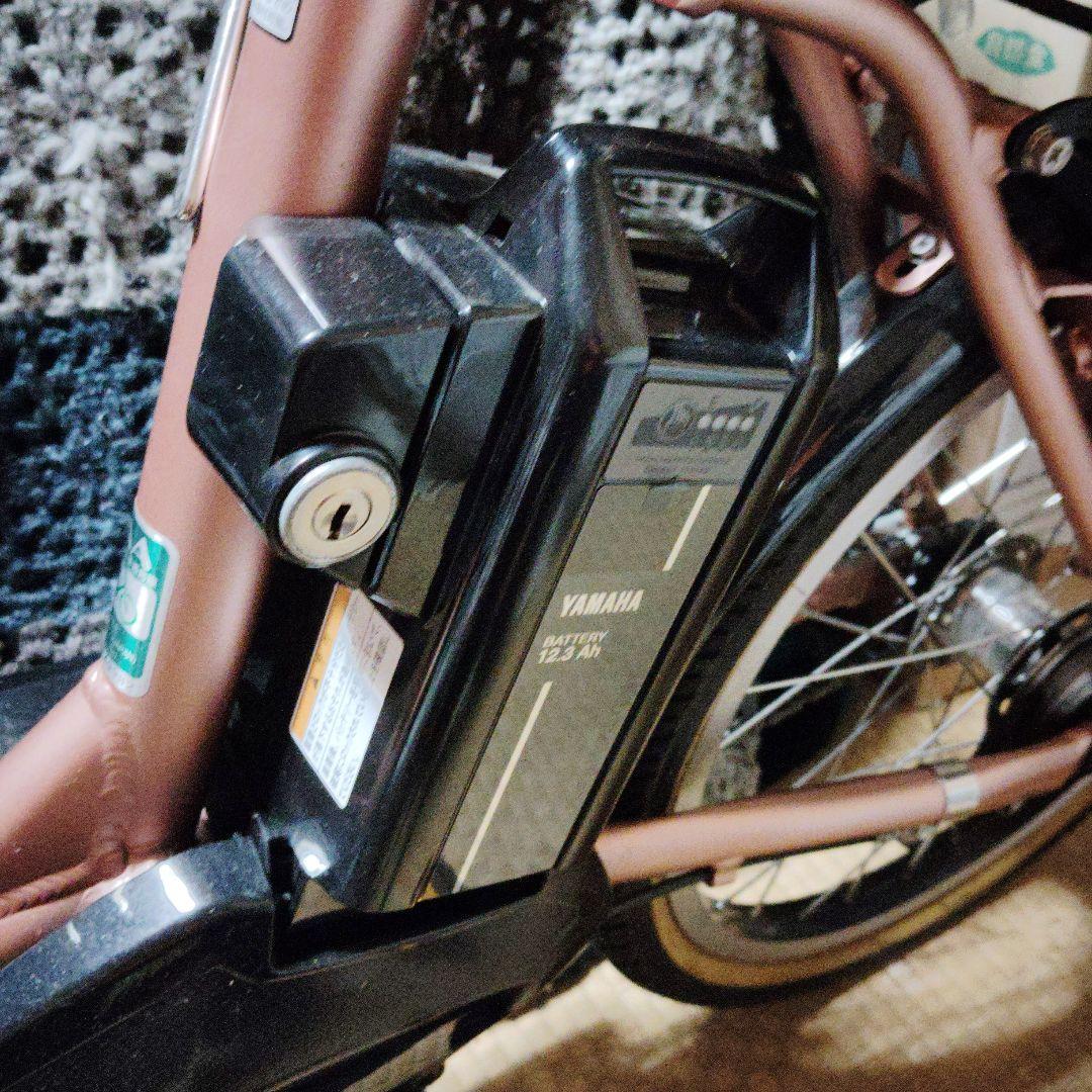 う*み様 電動アシスト自転車 カゴカバー付き 茶