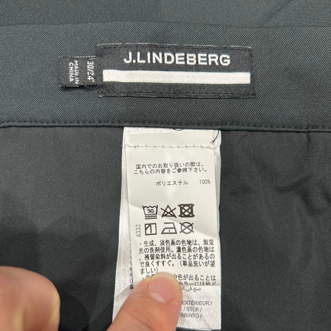 新品 定価29700円 Jリンドバーグ チノパンツ W30 ストレッチ ブラック