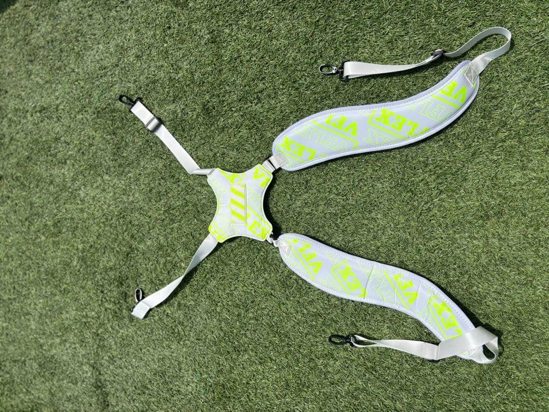 Ｖフレックス　スタンド　キャディバッグ　ゴルフバッグ　新品　イエロー　ホワイト