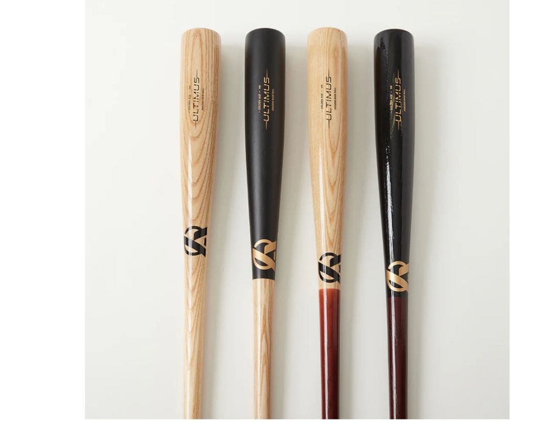 軟式少年用木製バットULTIMUS-〜GOLDEN AGE〜白木82cm680g