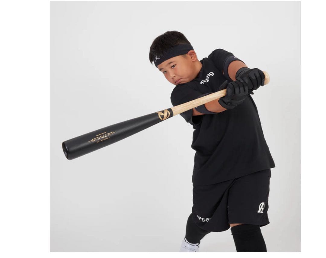 軟式少年用木製バットULTIMUS-〜GOLDEN AGE〜白木82cm680g