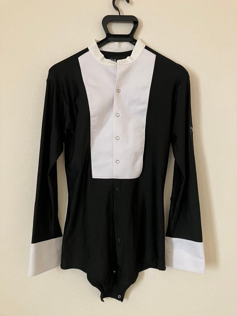 【美品　日本製　社交ダンス衣装】3点セットブラック雅miyabi　値下げしました