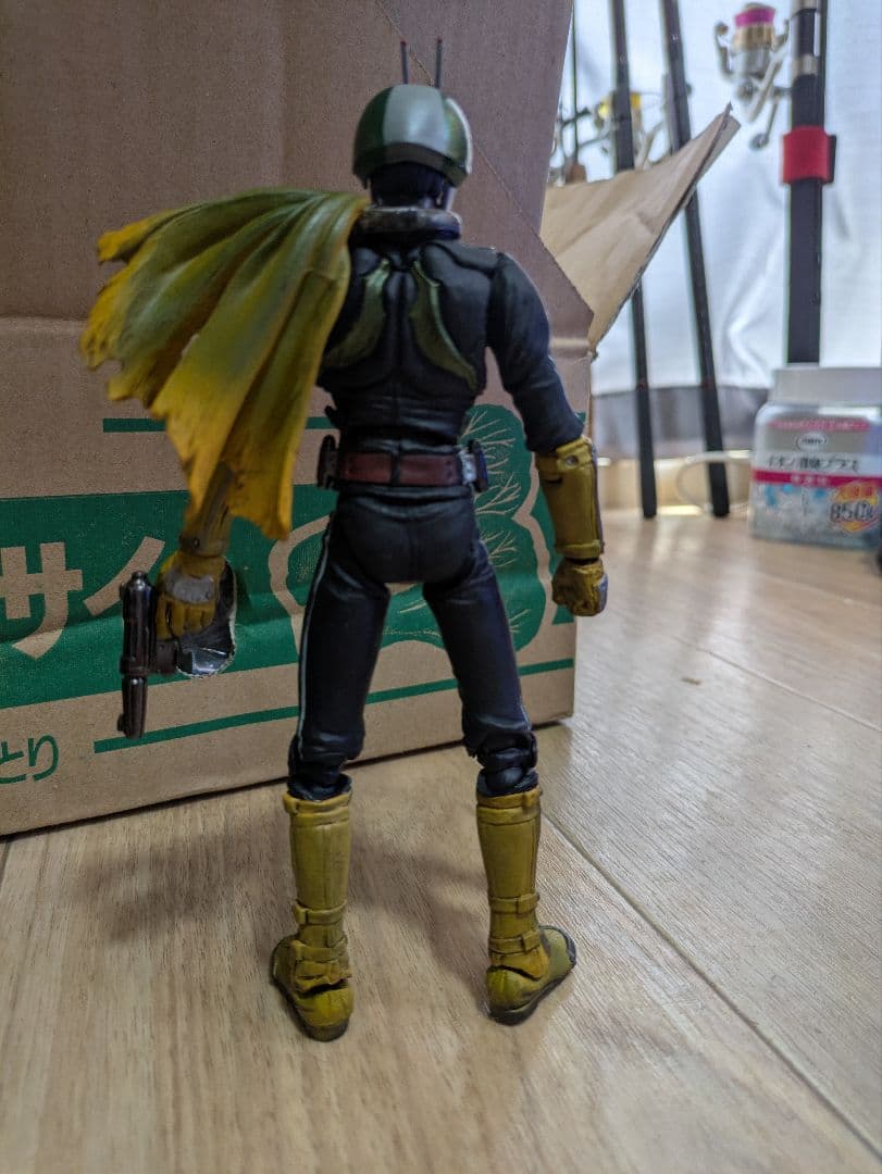 SIC仮面ライダー ショッカーライダー1号、2号？付きアクションフィギュア