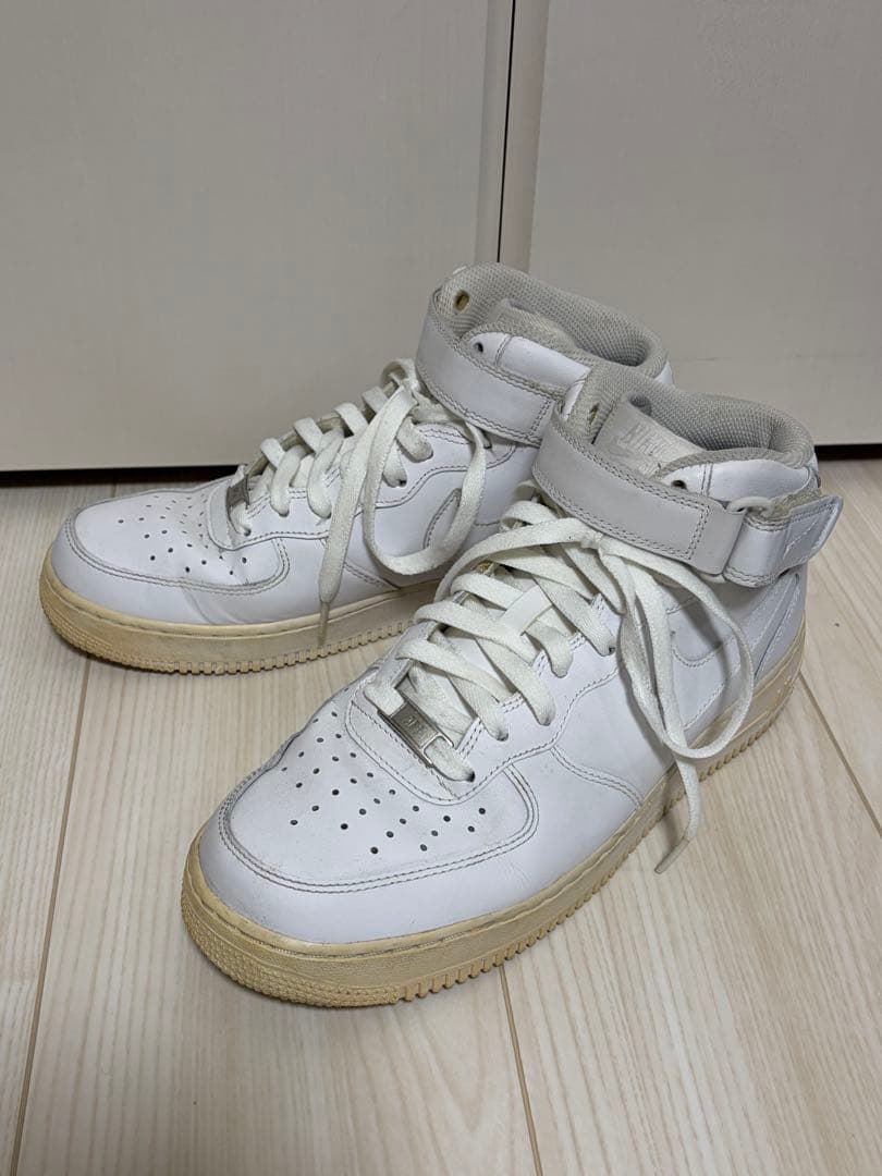 NIKE エアフォース1 MID '07 ホワイト｜26.5cm
