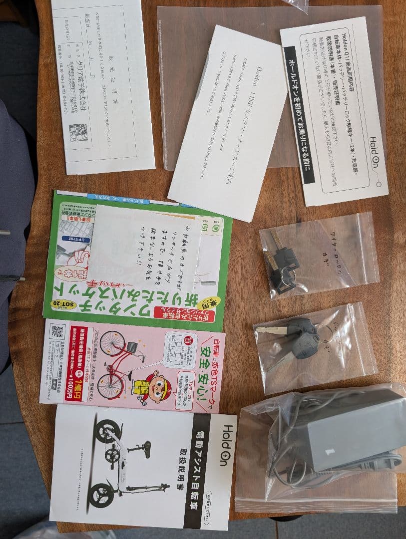 Hold On 電動アシスト自転車 ホワイト
