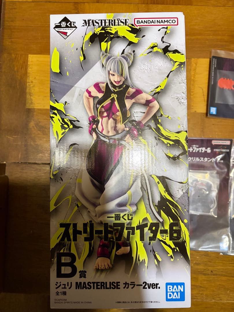 一番くじ ストリートファイター6 B賞 ジュリ F賞　G賞 フィギュア