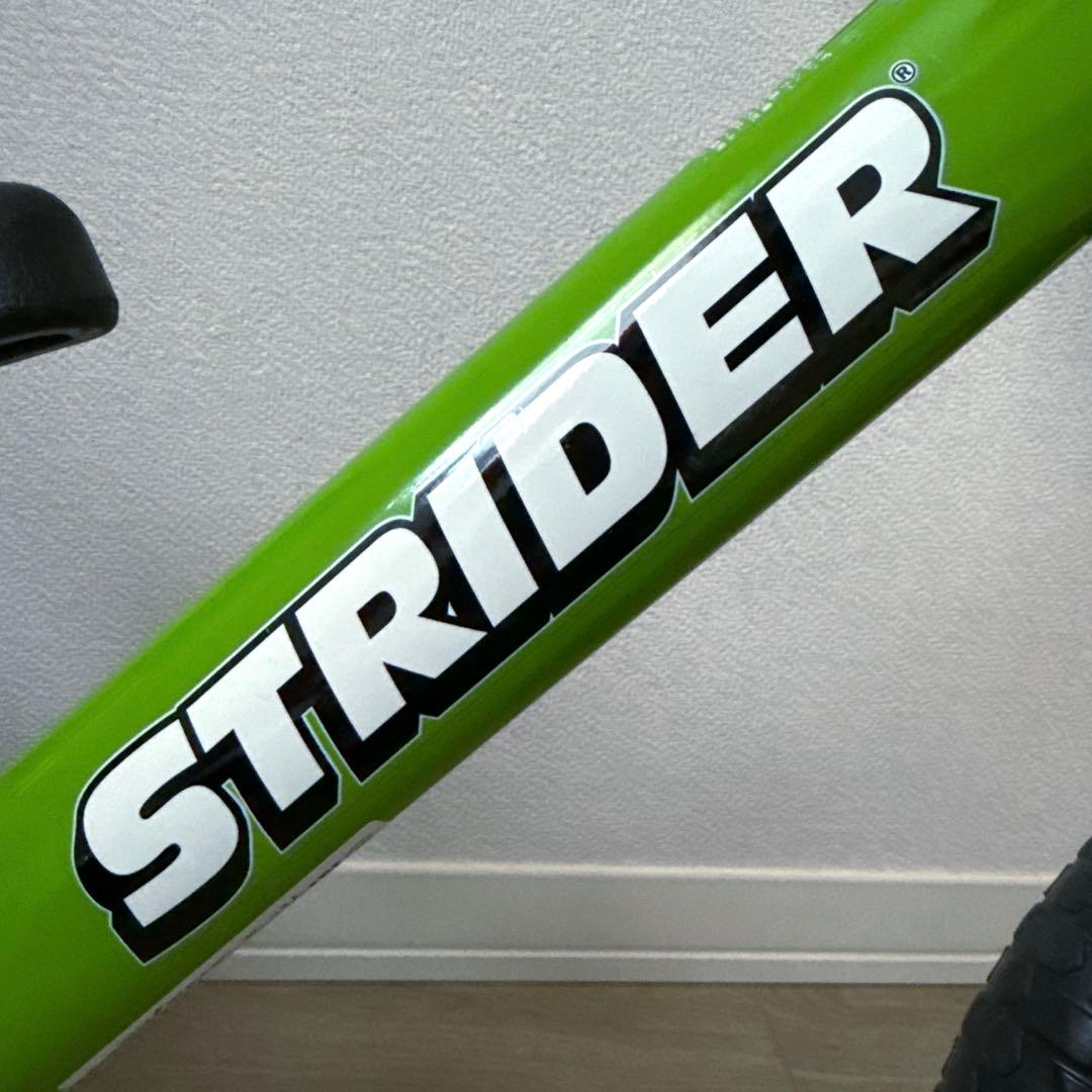 STRIDERストライダーグリーンスポーツモデルSPORT 12インチカバー付き