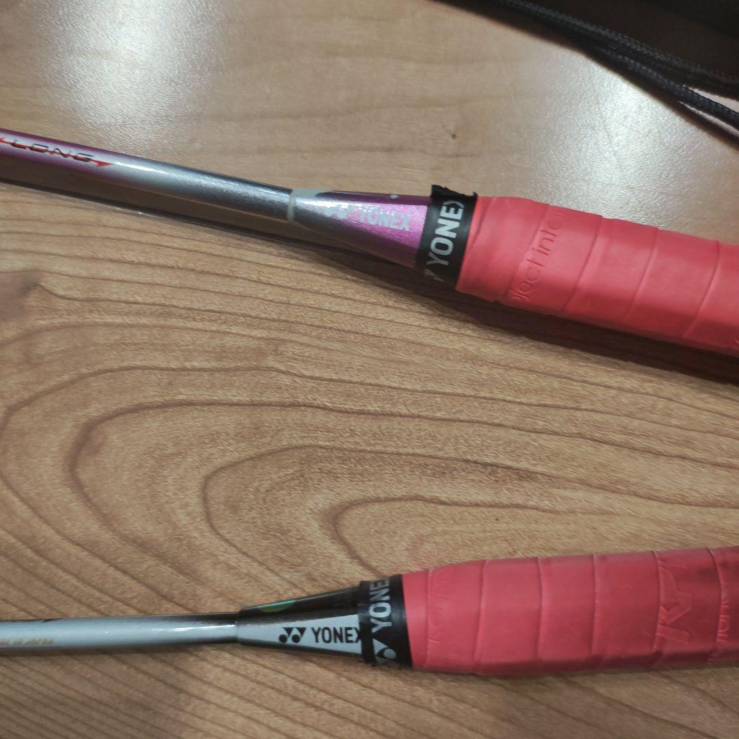 YONEX　バドミントンラケットセット ガット、グリップを新品に交換して発送