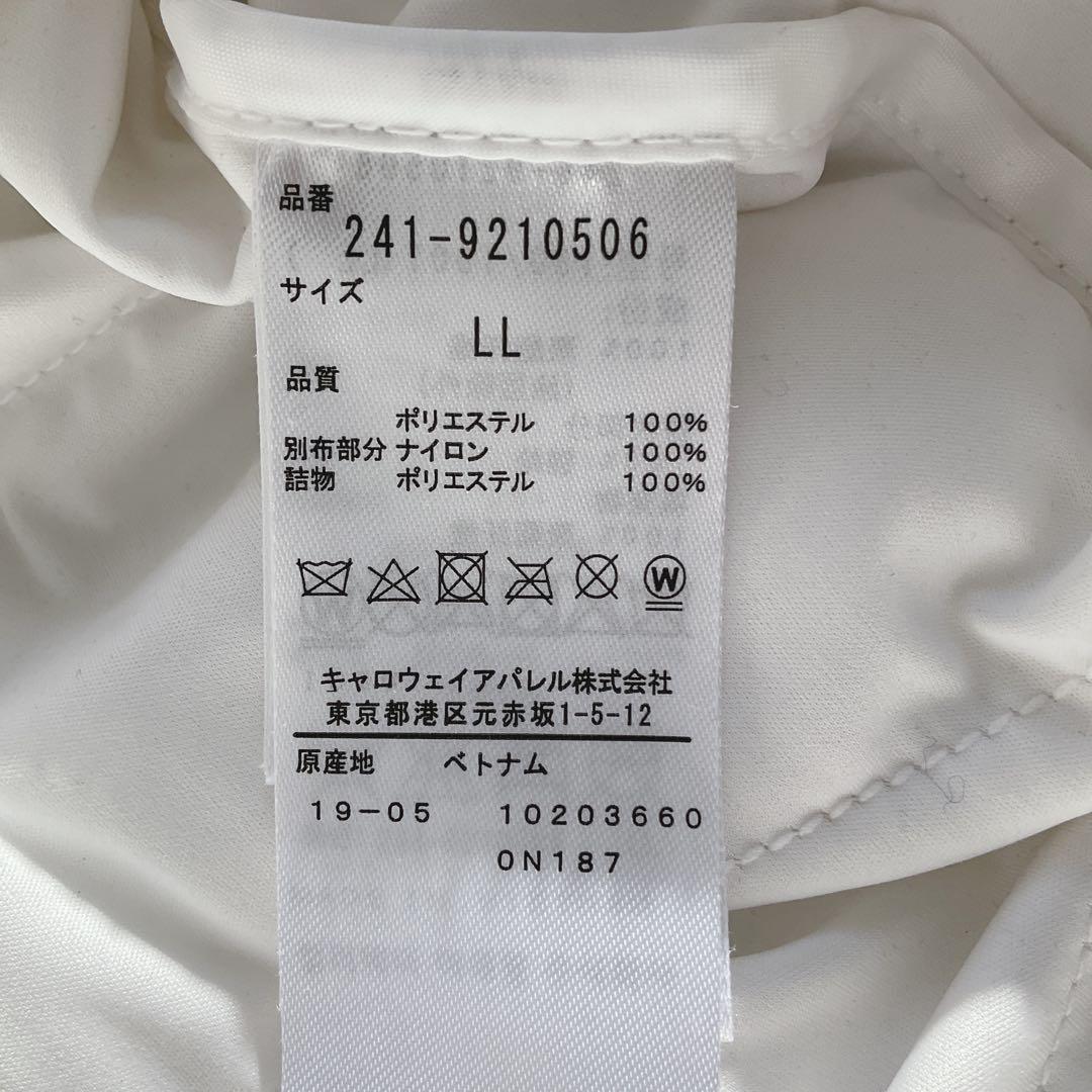 キャロウェイ 中綿ジャケット ダブルジップ プリント LL ゴルフ レジャー