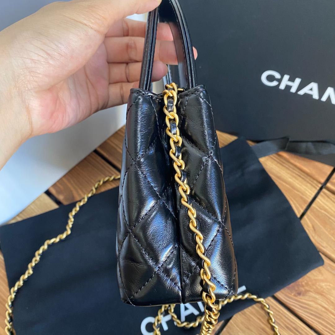 極 美品 ハンドバッグ チェーン ショルダーバッグ CHANEL