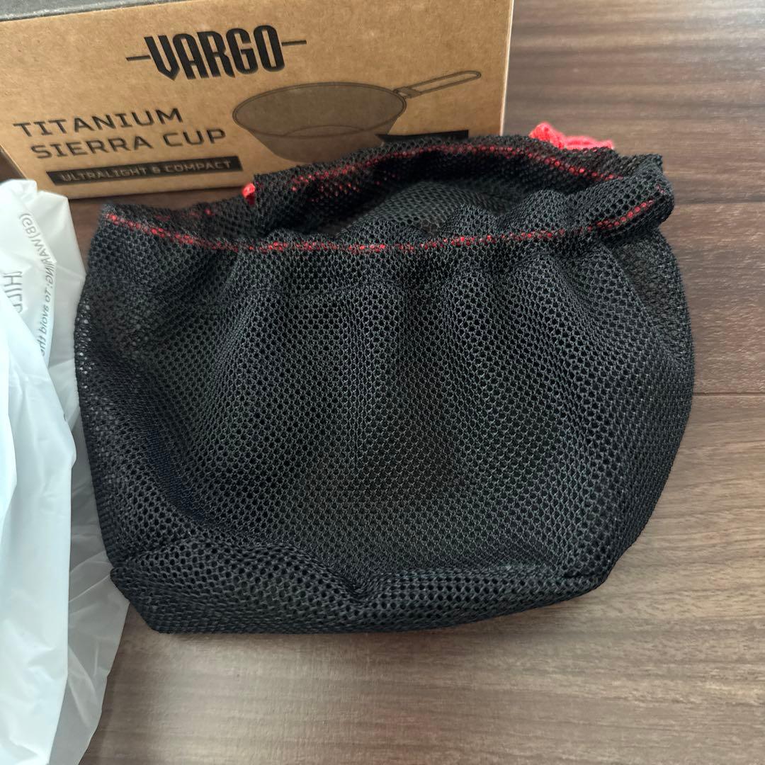 新品VARGO チタン シェラカップ セット300ml 400 ml m