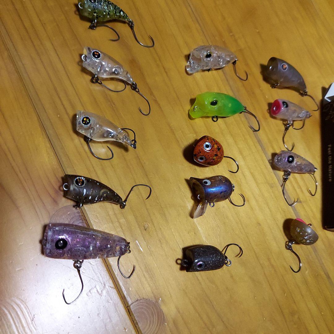 トップウォータープラグ 14個+デカミッツドライ2個セット