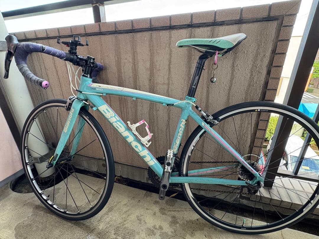 Bianchi ロードバイク 水色