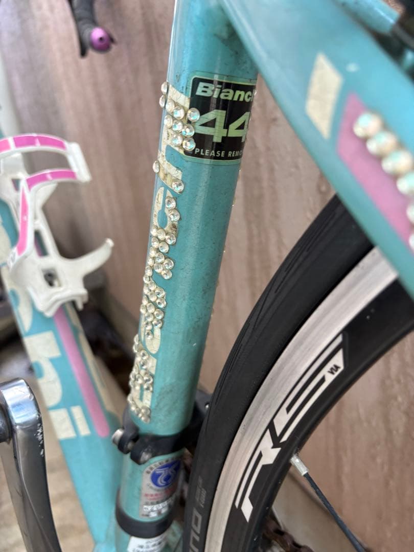 Bianchi ロードバイク 水色
