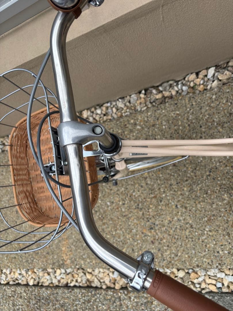 【美品】あさひ　ASAHIフェリークJr. 22インチ 子供　サイクル クリーム