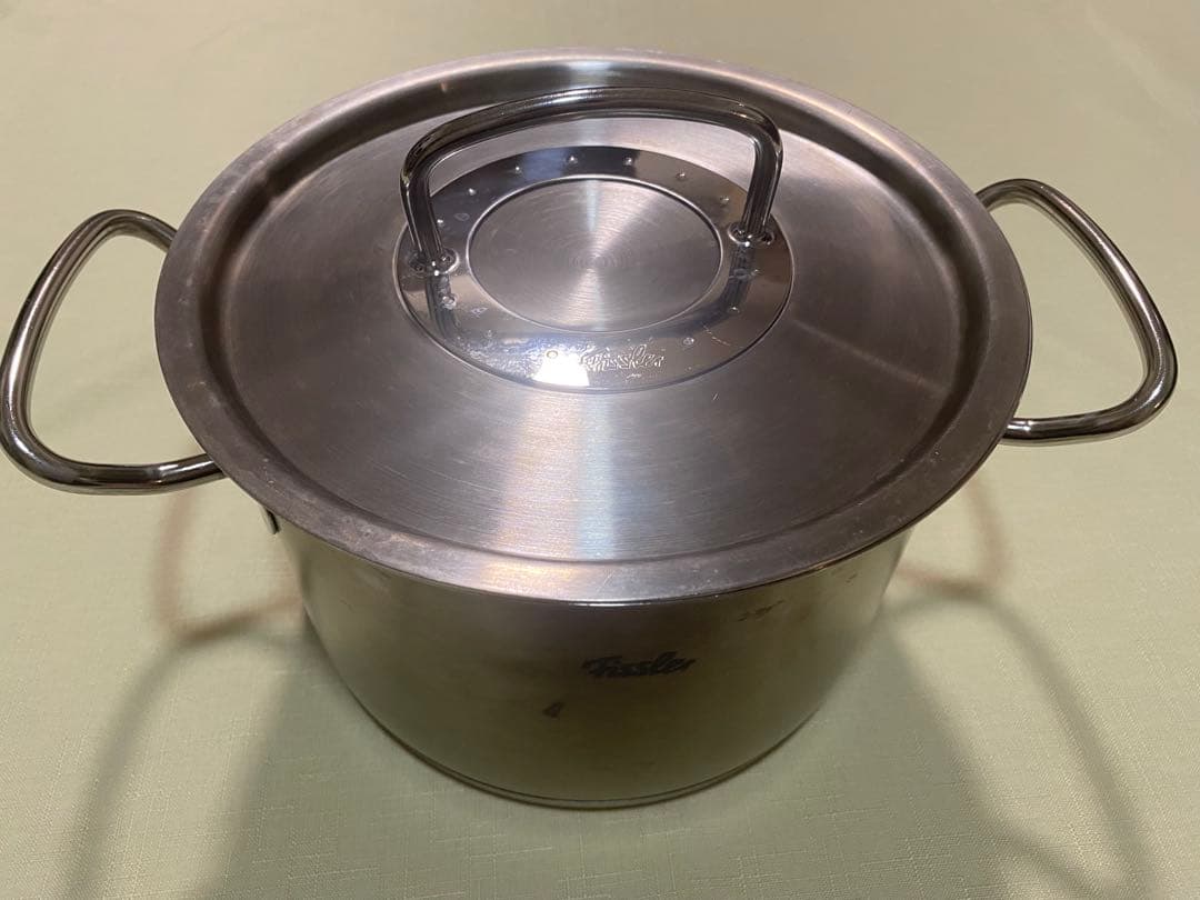 Fissler 両手鍋 20cm ステンレス製 ドイツ製 CookStar底