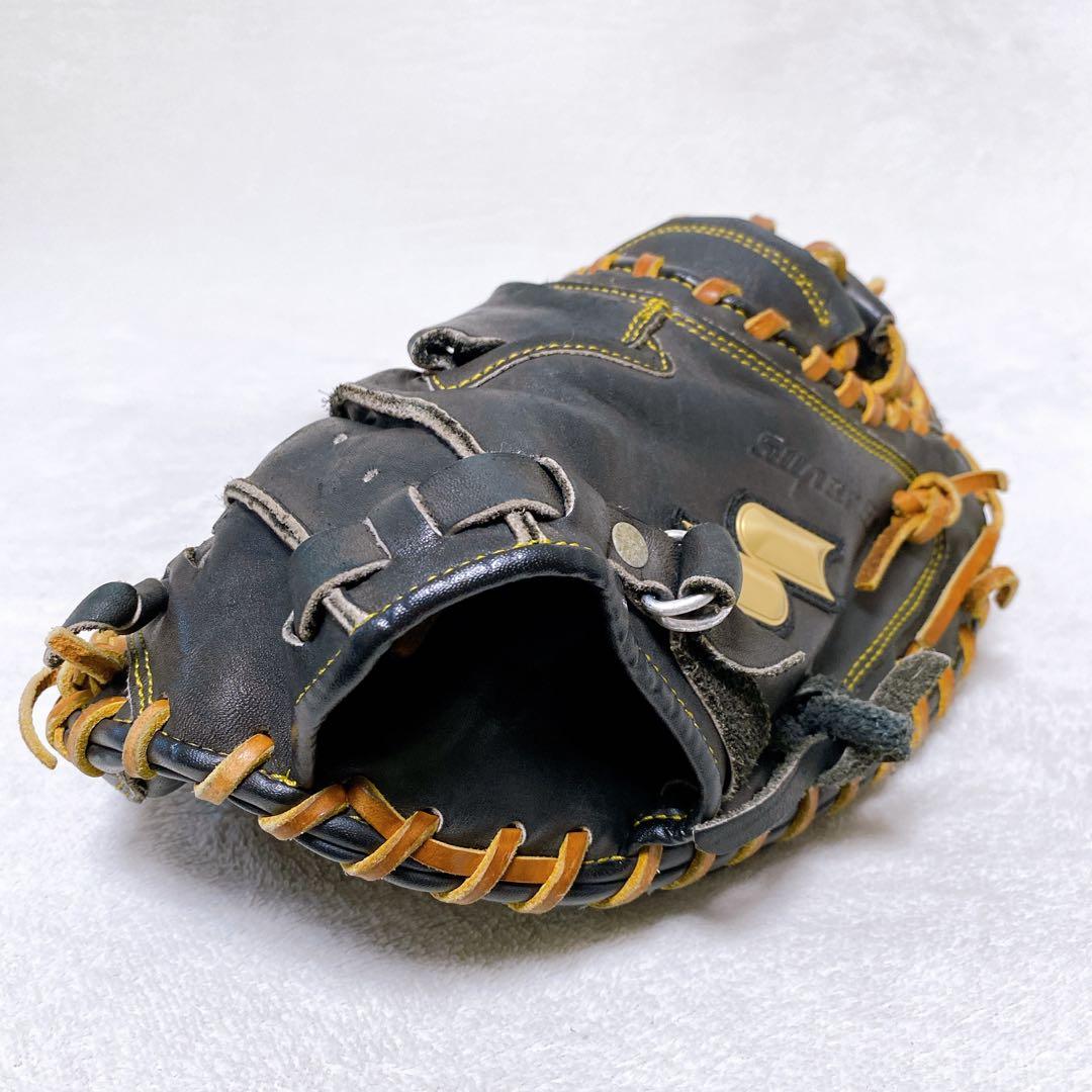 SSK　軟式用キャッチャーミット　ブラック　黒　スーパーソフト　即戦力　小さめ