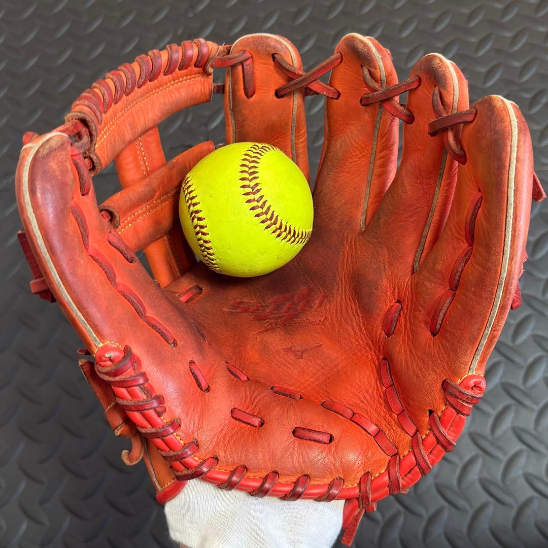 ミズノ セレクト 9 軟式少年用 グローブ Mサイズ 野球 右投げ