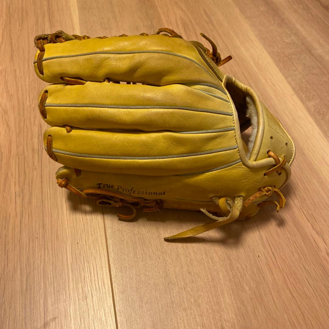 slugger 野球グローブ レザー イエロー