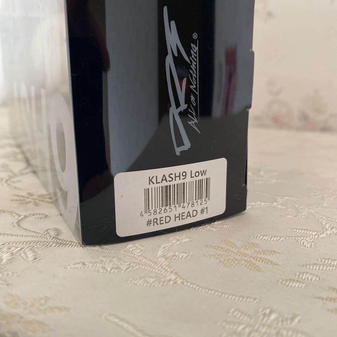 DRT KLASH9 クラッシュ9 Low RED HEAD レッドヘッド