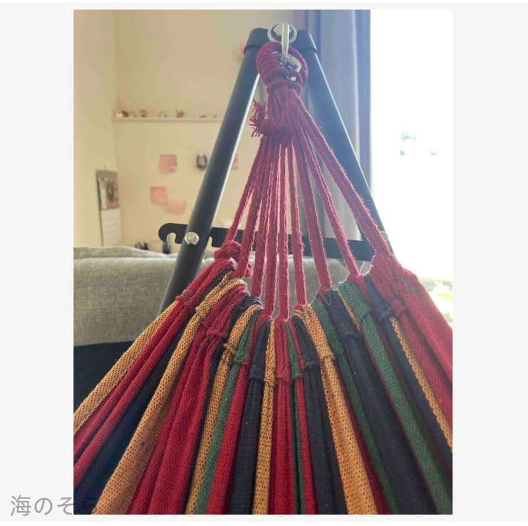 ストライプハンモック 240cm x 150cm