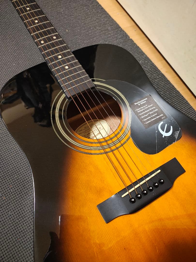 Epiphone DR-100 VS/ほぼ未使用品/ソフトケース付属