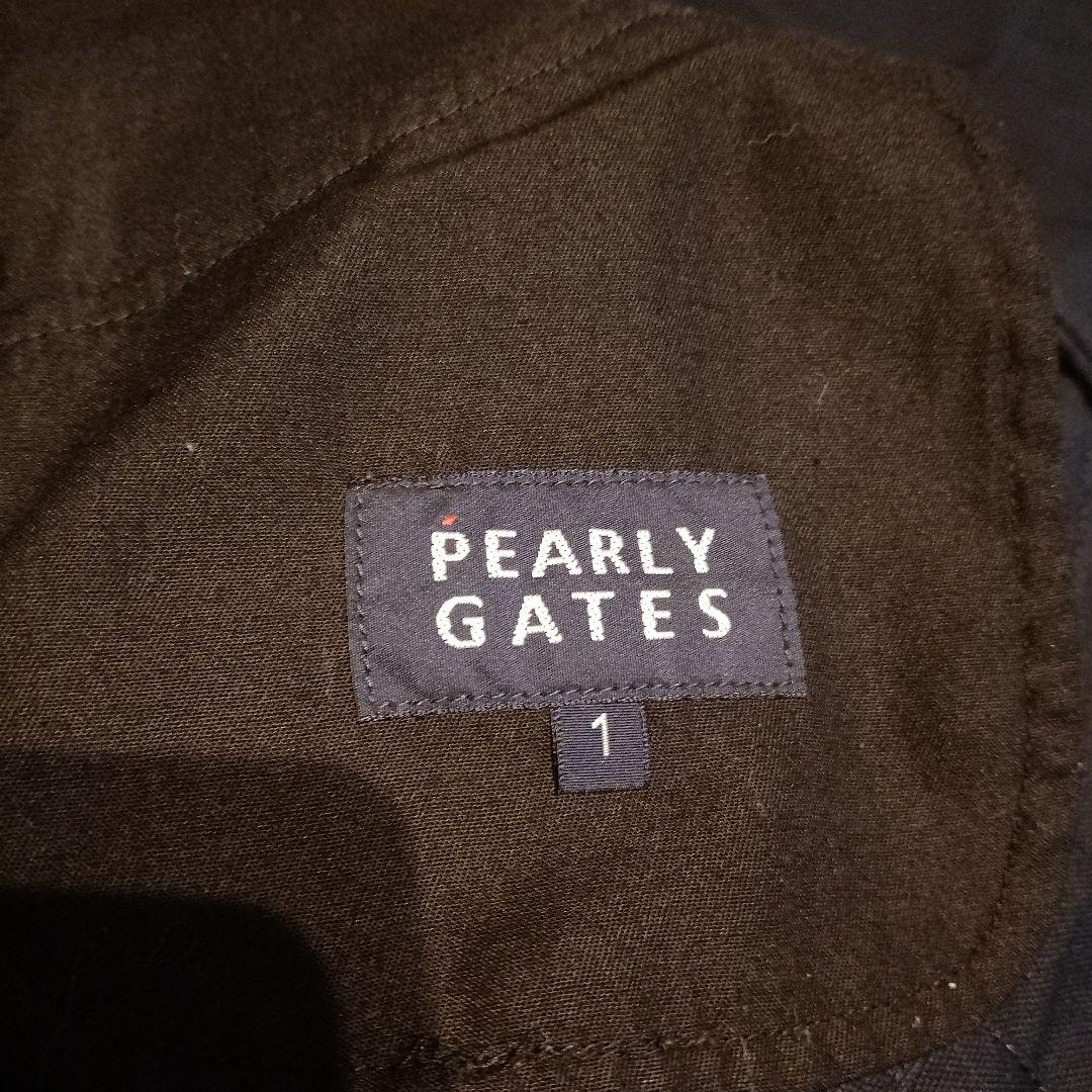 PEARLY GATES　パーリーゲイツ ストレッチ　コットンパンツ ネイビー