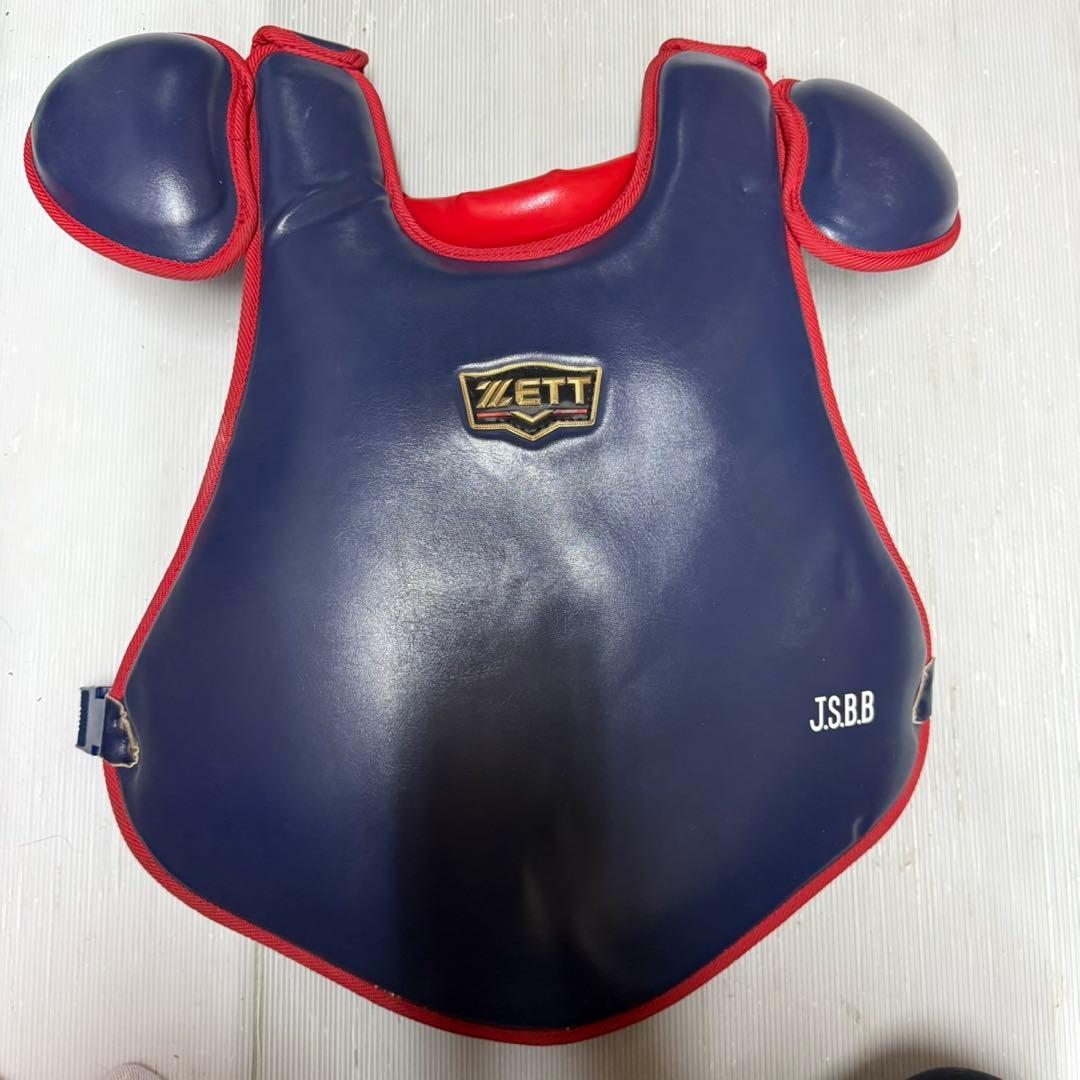 ZETT プロステイタス　軟式用キャッチャー防具