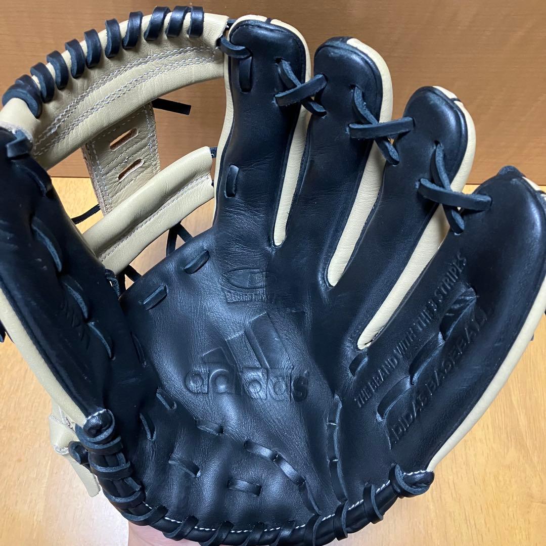adidas グローブ　アディダス 野球　ブラック ベージュ　キャメル　グラブ