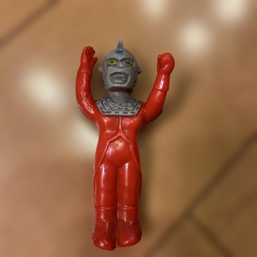 大里玩具　ミニソフビ　ミラーマン　ウルトラセブン　シャプレー星人　ブルマァク